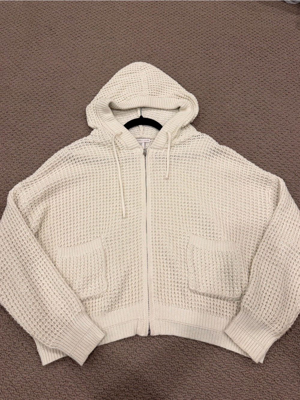 Sincerely Jules Cream Cable Knit Women’s Sweater